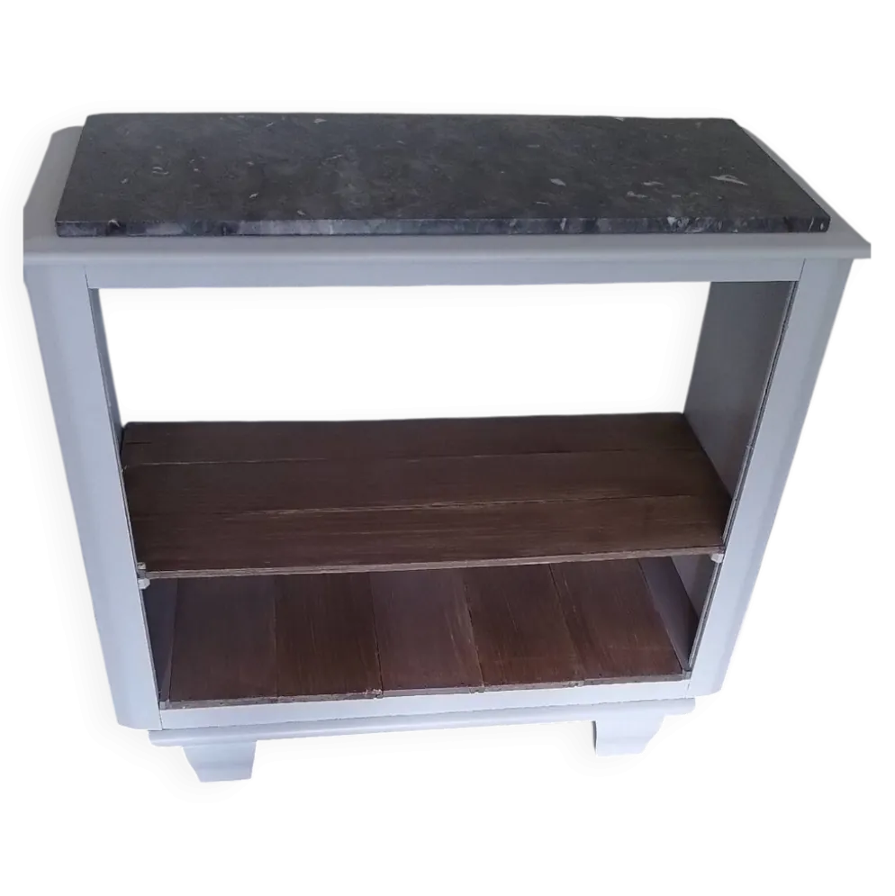 Etagere multifonction marbre