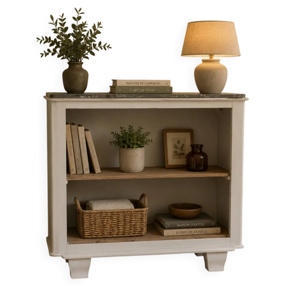 Etagere multifonction marbre
