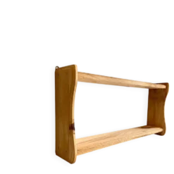 Etagere vintage bois brut