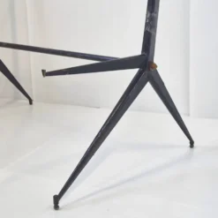 Etagere vintage 1950 pieds compas jean prouve maurice novarina buvette evia