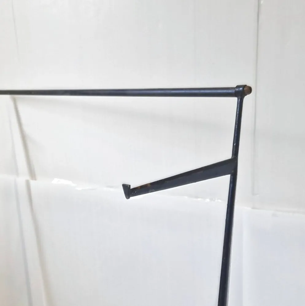 Etagere vintage 1950 pieds compas jean prouve maurice novarina buvette evia