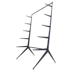 Etagere vintage 1950 pieds compas jean prouve maurice novarina buvette evia