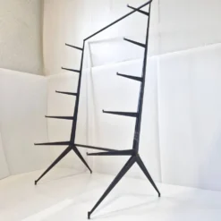 Etagere vintage 1950 pieds compas jean prouve maurice novarina buvette evia
