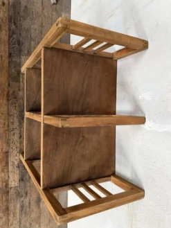 Etagère administrative bois brut 1930