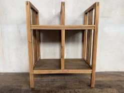 Etagère administrative bois brut 1930