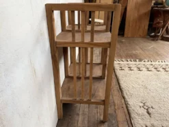 Etagère administrative bois brut 1930