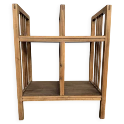 Etagère administrative bois brut 1930