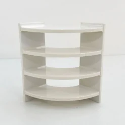 Etagère arquée / de coin par Olaf Von Bohr pour Flair, 1970