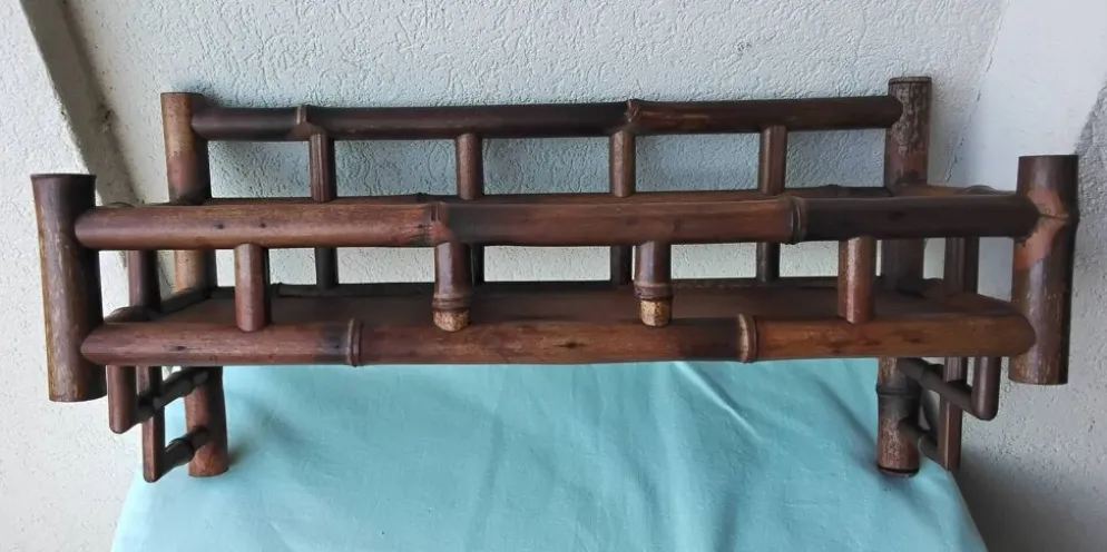 Etagère bambou style asiatique