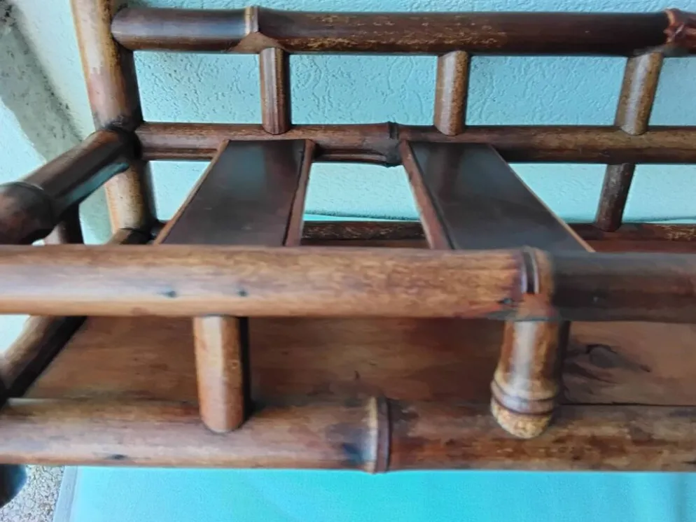Etagère bambou style asiatique
