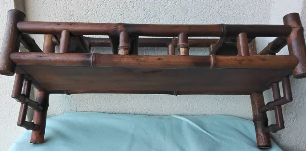 Etagère bambou style asiatique