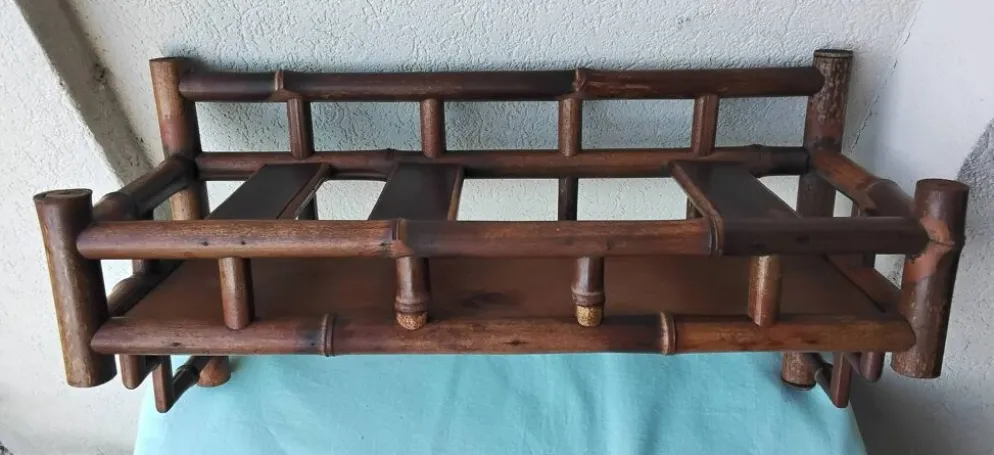 Etagère bambou style asiatique