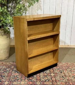 Etagère bibliothèque d'école en chêne double face