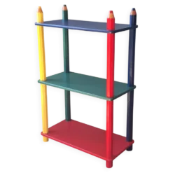 Etagère crayon style memphis