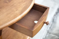 Etagère d'angle en bois