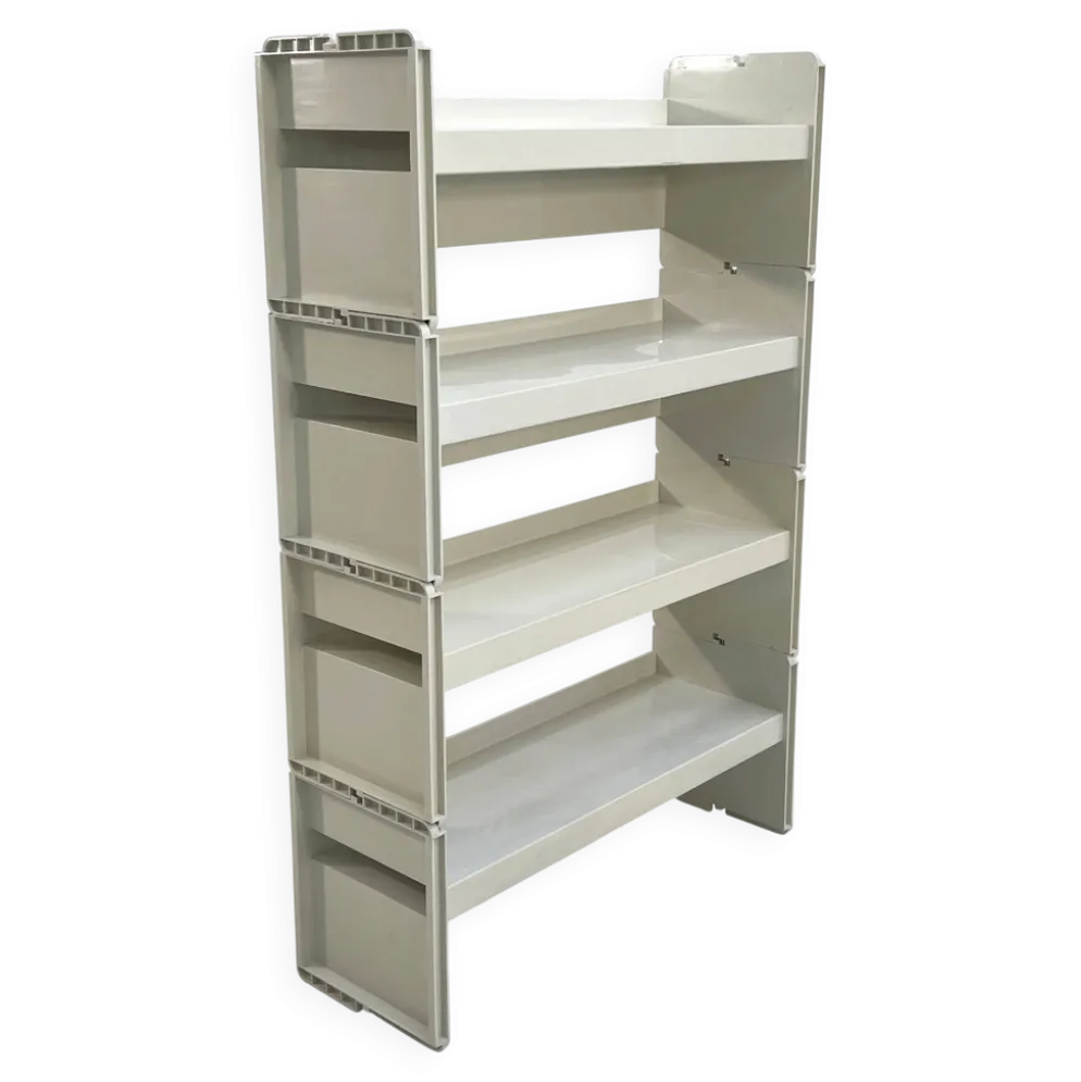Etagère modulable Jeep blanche par De Pas, D'Urbino & Lomazzi pour BBB 1970
