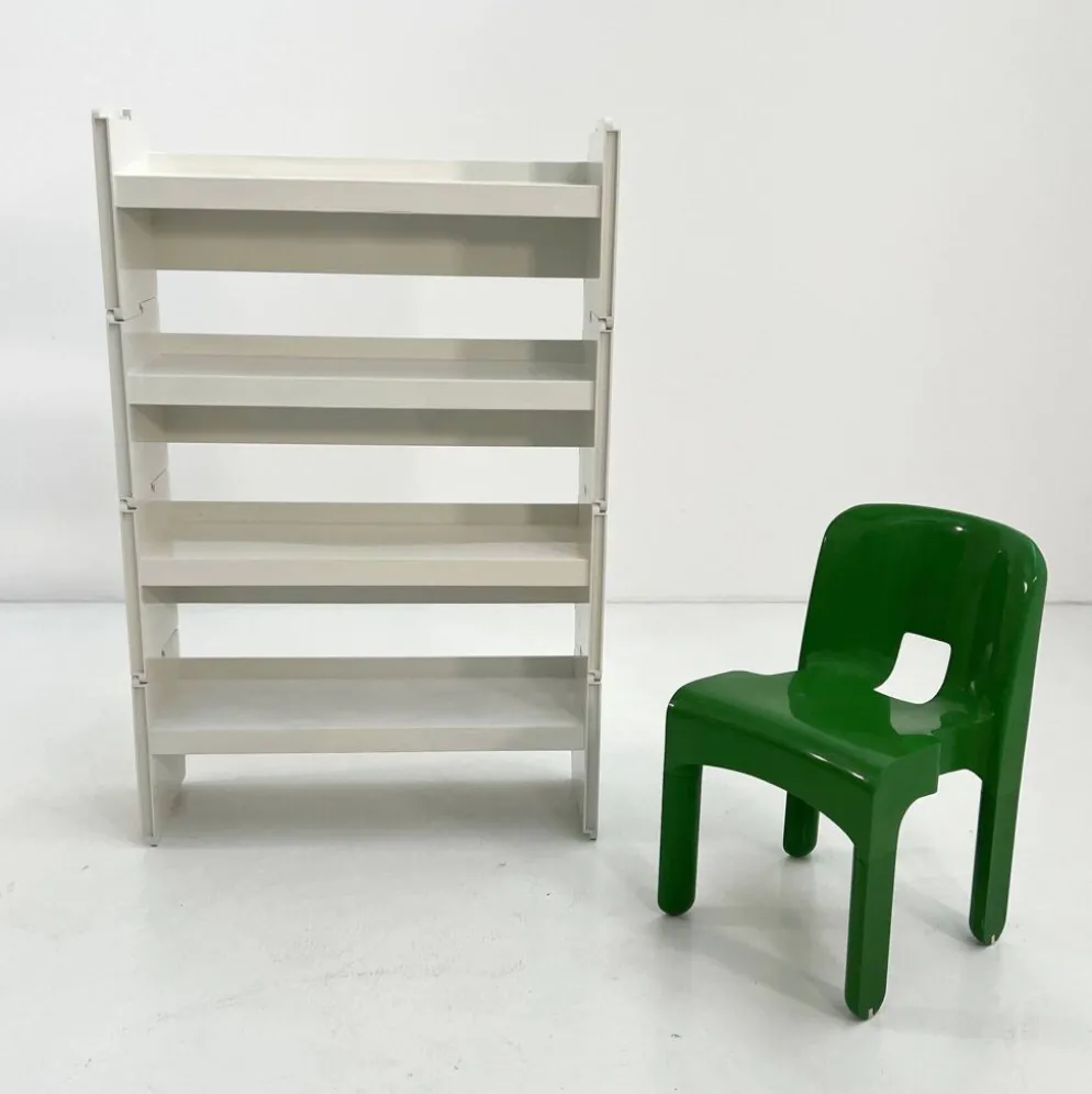 Etagère modulable Jeep blanche par De Pas, D'Urbino & Lomazzi pour BBB 1970