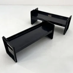 Etagère modulable Jeep noire par De Pas, D'Urbino & Lomazzi pour BBB, 1970