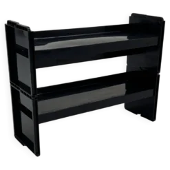 Etagère modulable Jeep noire par De Pas, D'Urbino & Lomazzi pour BBB, 1970