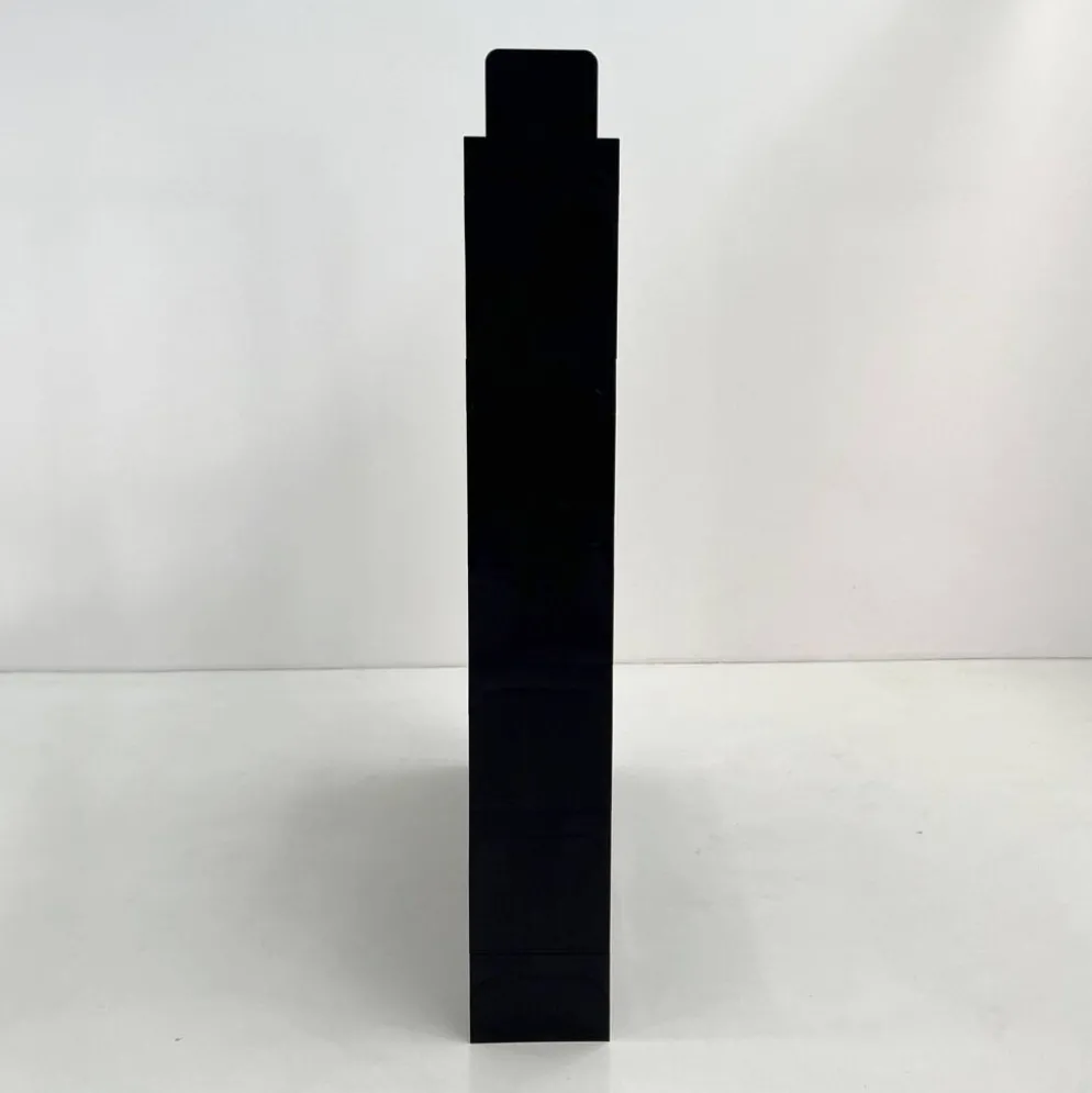 Etagère modulable noire par Olaf Von Bohr pour Kartell, 1970