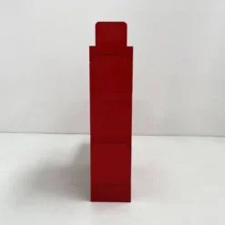 Etagère modulable rouge par Olaf Von Bohr pour Kartell, 1970