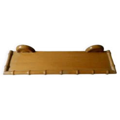 Etagère murale en bois, imitant le bambou