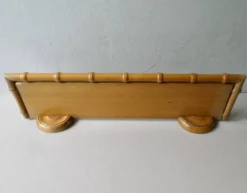 Etagère murale en bois, imitant le bambou