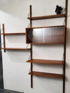 Etagère murale modulable par Poul Cadovius, 1960