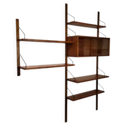 Etagère murale modulable par Poul Cadovius, 1960