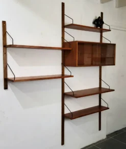 Etagère murale modulable par Poul Cadovius, 1960