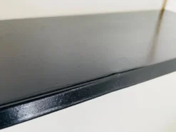 Etagère murale vintage modulable, metal et laiton circa 1960s