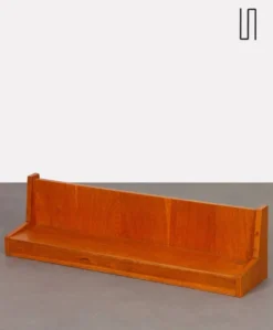 Etagère murale vintage, travail tchèque, 1960