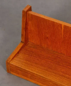 Etagère murale vintage, travail tchèque, 1960