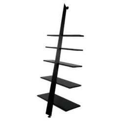 Etagère Noire Mac Gee par Philippe Starck pour Baleri Italia, 1980