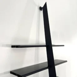 Etagère Noire Mac Gee par Philippe Starck pour Baleri Italia, 1980