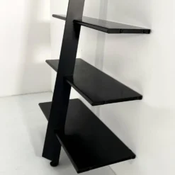 Etagère Noire Mac Gee par Philippe Starck pour Baleri Italia, 1980