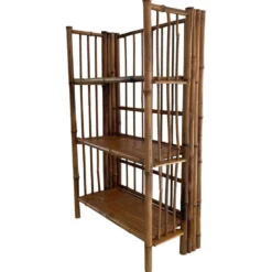 Etagère pliante en bambou, 1960, Italie