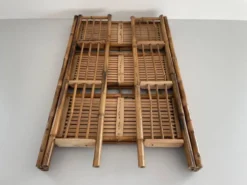 Etagère pliante en bambou, 1960, Italie
