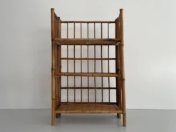 Etagère pliante en bambou, 1960, Italie