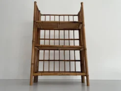 Etagère pliante en bambou, 1960, Italie