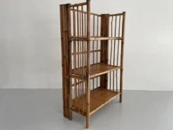 Etagère pliante en bambou, 1960, Italie
