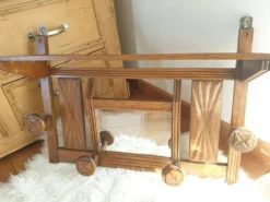 Etagère porte manteau Mural Vintage