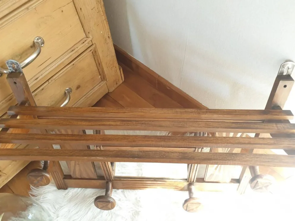 Etagère porte manteau Mural Vintage