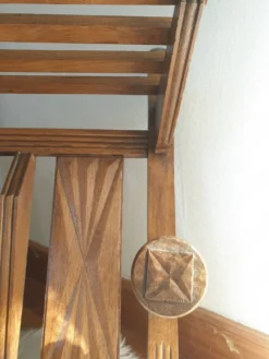 Etagère porte manteau Mural Vintage