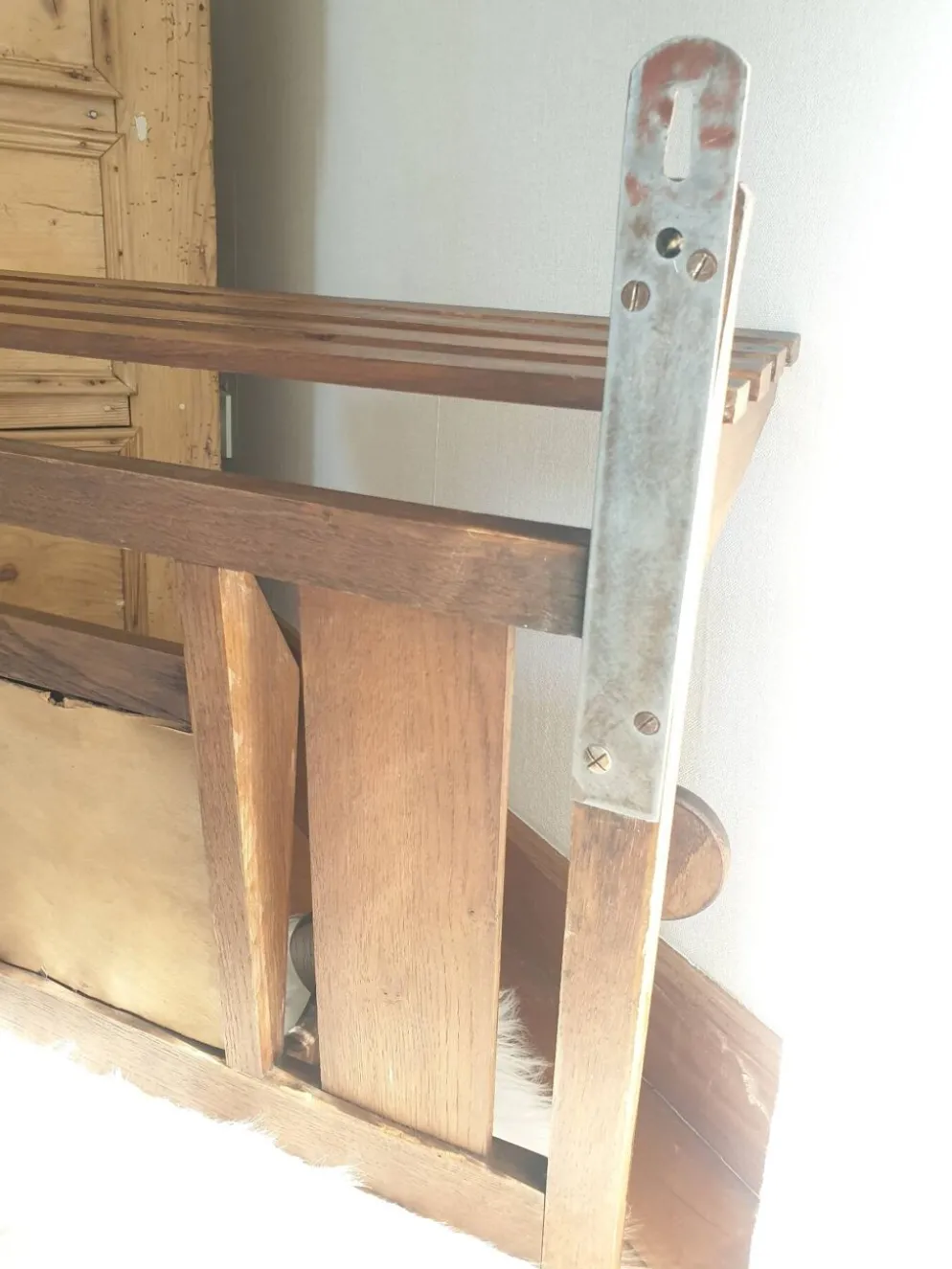 Etagère porte manteau Mural Vintage
