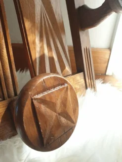 Etagère porte manteau Mural Vintage