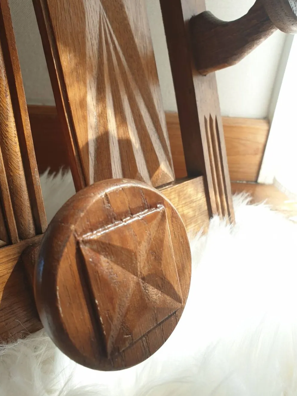Etagère porte manteau Mural Vintage