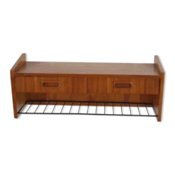 Etagère scandinave en teck 1960