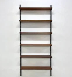 Etagères en palissandre par Kai Kristiansen pour Feldballes, années 1960.