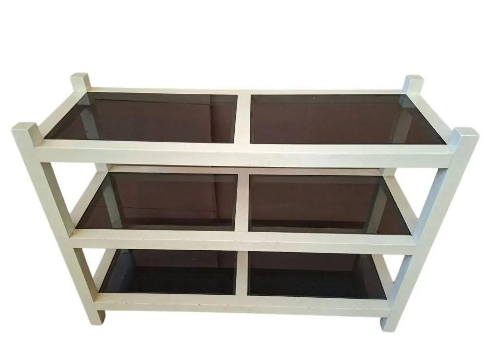 Etagère sur pieds, bibliothèque postmoderne, années 90